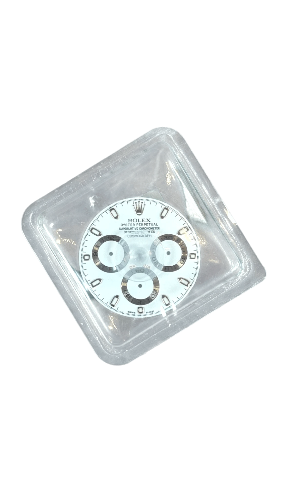 Quadrante Rolex Daytona ref. 116520 — Bianco