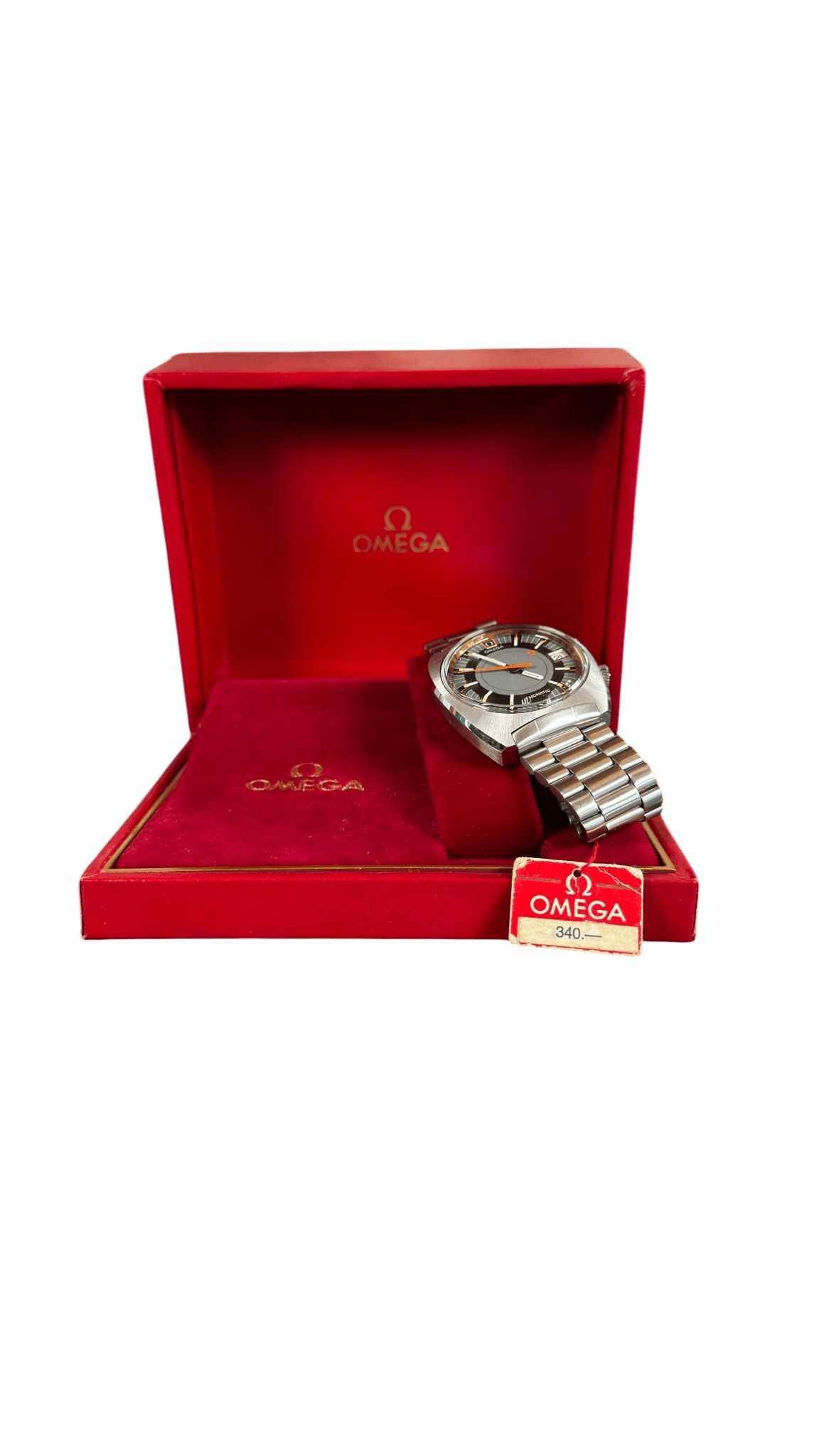 Omega Memomatic | Orologio Sveglia Vintage Acciaio, foto 5